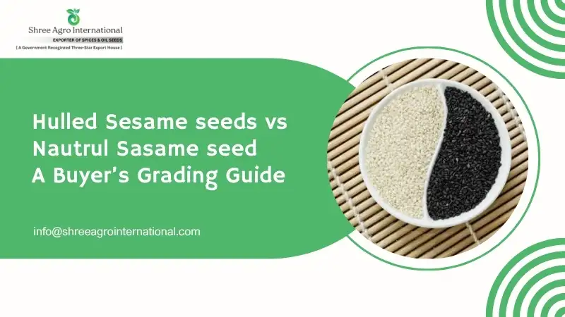 Hulled Sesame Seeds vs. Natural Sesame Seed A Buyer's Grading Guide